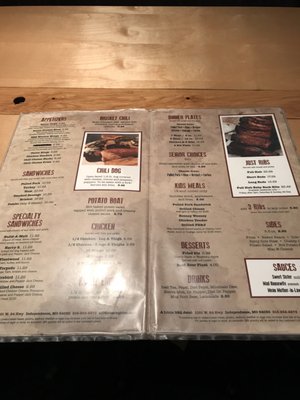 Menu photo 5 A Little BBQ Joint Independence, MO