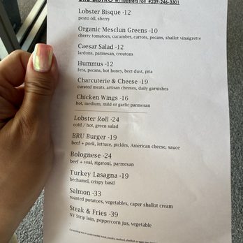 Bru Bistro - Menu (April 2026) - Gastropubs Near Me - Naples, Florida Bru Bistro - Menu (April 2026) - Gastropubs Near Me - Naples, Florida