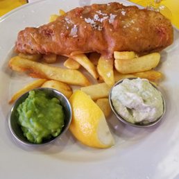 Fish and Chips were the best I have had