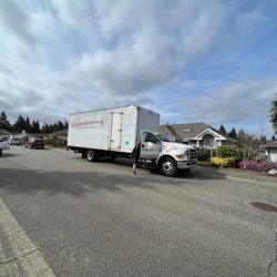 All American Spirit Moving Company - Truck in front of our house