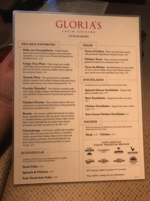 Menu photo 8 Gloria's Latin Cuisine Plano, TX Menu photo 8 Gloria's Latin Cuisine Plano, TX
