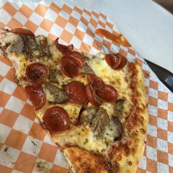 Upper Crust Pizza - Sausage and pepperoni - Pizza Near Me - Winter Haven, Florida