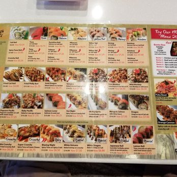 J Sushi Orange - Menu - Sushi Bars Near Me - Orange, California