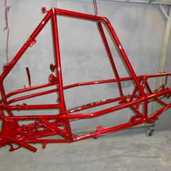 Able Sandblasting and Powder Coating - Powder Coated Dune Buggy Frame