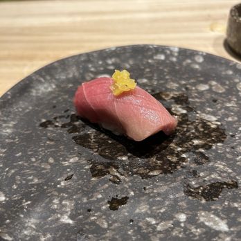 1678 Omakase - 14. Otoro (fatty tuna with pickled daikon) - Japanese Near Me - Atlanta, Georgia