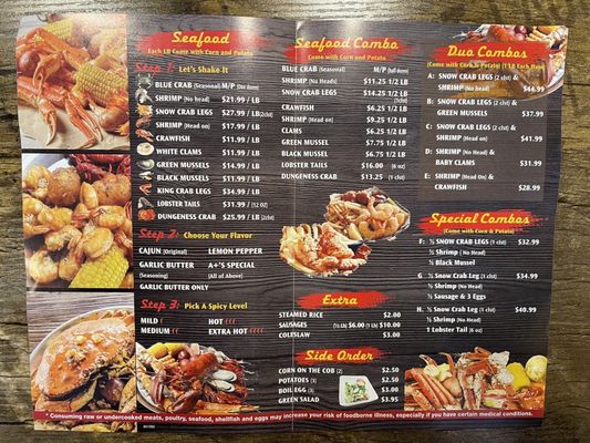 Menu photo 2 A Crab Seafood Brooklyn, NY