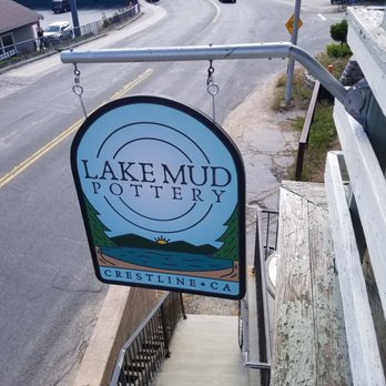 Lake Mud Pottery - Lake Mud Pottery sign - Art Classes Near Me - Crestline, California Lake Mud Pottery - Lake Mud Pottery sign - Art Classes Near Me - Crestline, California