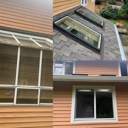 Frank General Contractor - Left shows before. Right 2 are after. Looks amazing!
