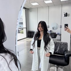 Layered hairstyle