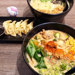 Tori OG and Tonyu Kick + Hai Five Gyoza