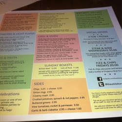 White Horse Inn - Food options