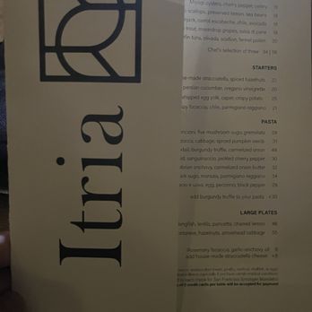 Itria - Italian Near Me - San Francisco, California