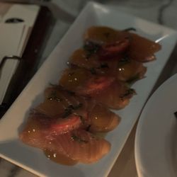 Ugly Duckling - Salmon crudo