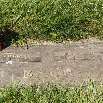 Arlington Memorial Gardens - Frederic Baur, designer of the iconic Pringles can. Arlington Memorial Gardens Cemetery - Funeral Services & Cemeteries Near Me - Cincinnati, Ohio Arlington Memorial Gardens - Frederic Baur, designer of the iconic Pringles can. Arlington Memorial Gardens Cemetery - Funeral Services & Cemeteries Near Me - Cincinnati, Ohio
