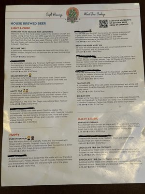 Menu photo 5 HopSaint Brewing Torrance, CA