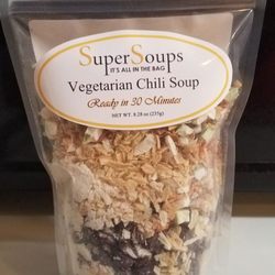 Super Soups - Vegetarian Chili Soup Mix -serves 6 (Just add water)