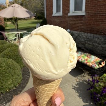 Carriage House Antiques - Caramel Ice Cream Cone (small). - Antiques Near Me - Oldenburg, Indiana