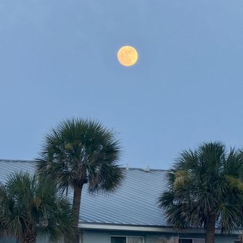 Le French - Full Moon from the restaurant - French Near Me - Indian Harbour Beach, Florida Le French - Full Moon from the restaurant - French Near Me - Indian Harbour Beach, Florida