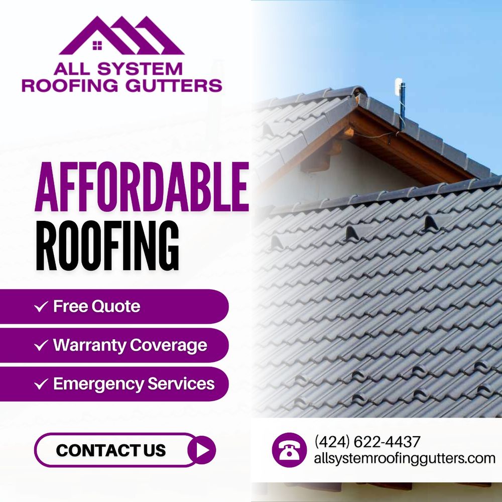 Slide of All System Roofing & Gutters