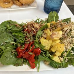 The Club at UC Santa Barbara - Acorn squash and roasted pepper salad. Delish!