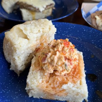Bang Bang Pie & Biscuits - Savory biscuit with pimento cheese - Bakeries Near Me - Chicago, Illinois