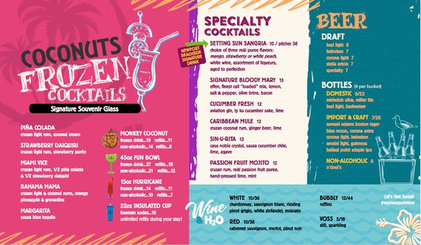 Menu photo 6 Coconuts Bar and Grill Sunny Isles Beach, FL Menu photo 6 Coconuts Bar and Grill Sunny Isles Beach, FL