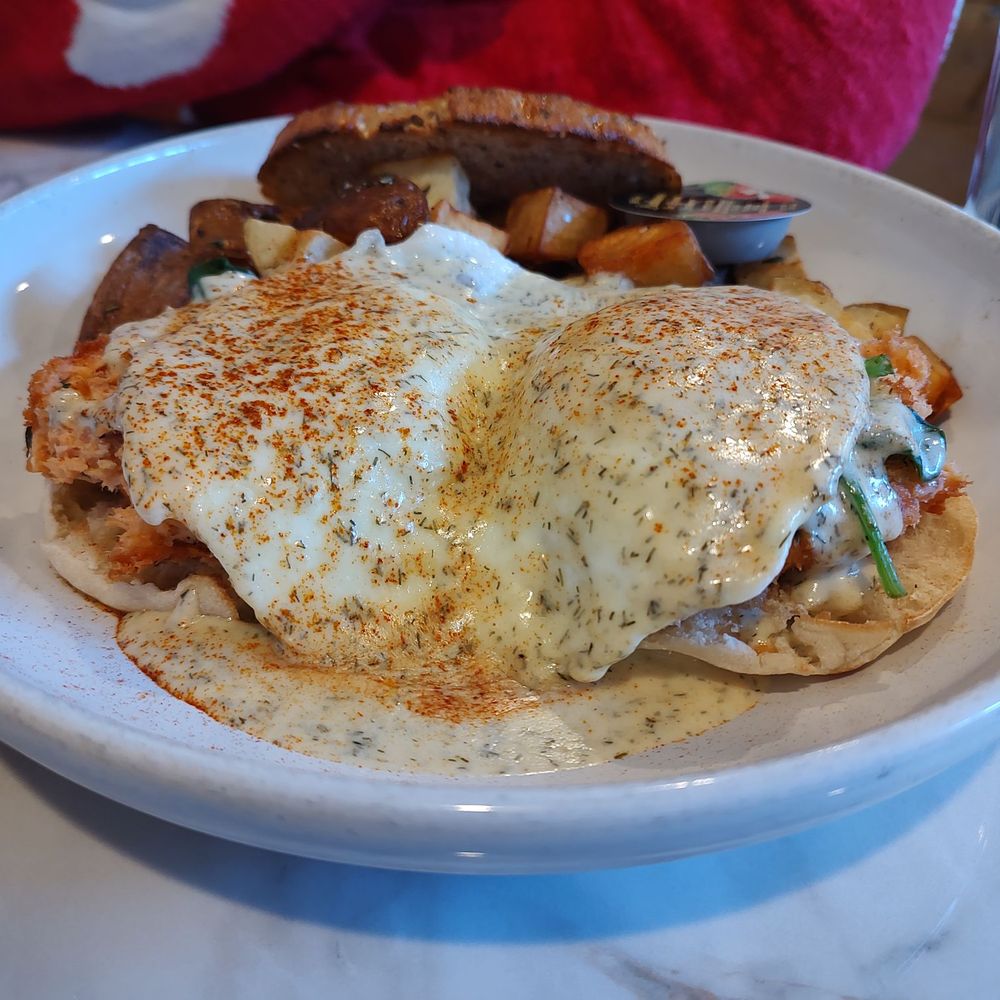 Cafe A La Cart - Salmon Benedict - New American Near Me - Tucson, Arizona