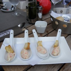 Restaurant De Graslei - Complimentary starters!