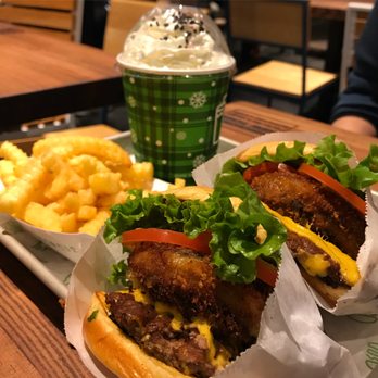 Shake Shack El Segundo - Shack Stack, fries, and a shake - Burgers Near Me - El Segundo, California Shake Shack El Segundo - Shack Stack, fries, and a shake - Burgers Near Me - El Segundo, California