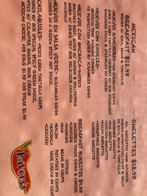 Menu photo 6 Rivera's Long Beach, CA