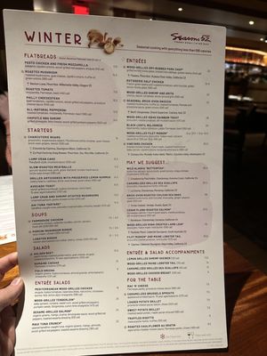 Menu photo 2 Seasons 52 Dunwoody, GA Menu photo 2 Seasons 52 Dunwoody, GA