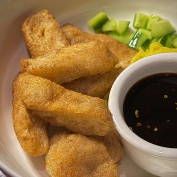 Bali Cafe Indo - Pempek Lenjer. Yummy fish cake. Delicious & rich sauce. Highly recommended - Indonesian Near Me - Las Vegas, Nevada Bali Cafe Indo - Pempek Lenjer. Yummy fish cake. Delicious & rich sauce. Highly recommended - Indonesian Near Me - Las Vegas, Nevada