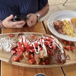 Mr. & Mrs. Waffle - Strawberry French Toast