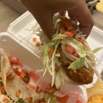 Taco-Tastic - Huge piece of cod in the fish taco - Mexican Near Me - Toms River, New Jersey Taco-Tastic - Huge piece of cod in the fish taco - Mexican Near Me - Toms River, New Jersey