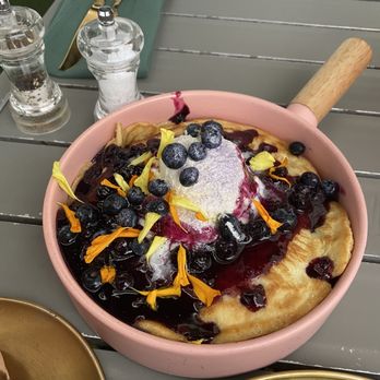 Sugar and Scribe - Blueberry Love Pancakes - Bakeries Near Me - La Jolla, California Sugar and Scribe - Blueberry Love Pancakes - Bakeries Near Me - La Jolla, California