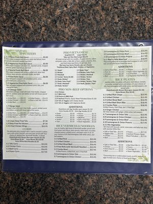 Menu photo 4 An Nam Pho Seattle, WA Menu photo 4 An Nam Pho Seattle, WA