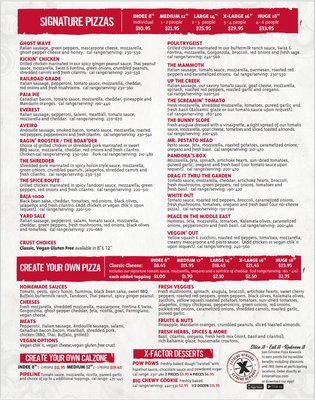 Menu photo 2 Extreme Pizza Berkeley, CA