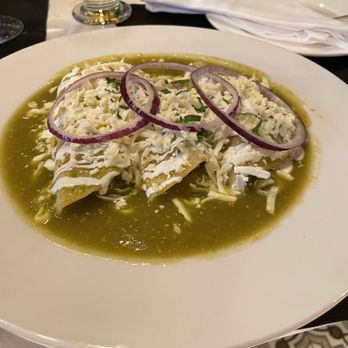 Adrian's Restaurant & Tequila Bar - Enchiladas Verde - Mexican Near Me - Bellevue, Washington
