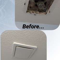 Brauer Home Solutions - We can replace your noisy ugly bathroom exhaust fans just like this one!
