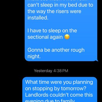 Quality Moving - Again requesting help to fix the bed risers as Matt promised. No response. - Movers Near Me - Spokane Valley, Washington Quality Moving - Again requesting help to fix the bed risers as Matt promised. No response. - Movers Near Me - Spokane Valley, Washington