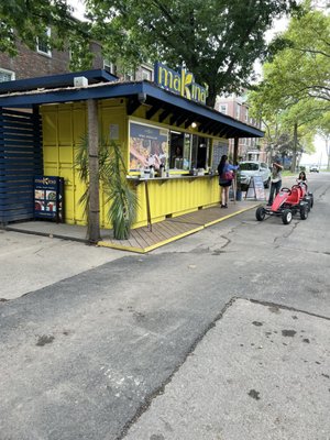 Makina Cafe on Governor's Island by null