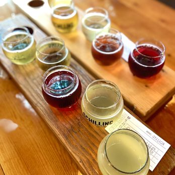 Schilling Cider House - Flight of ciders - Bars Near Me - Seattle, Washington Schilling Cider House - Flight of ciders - Bars Near Me - Seattle, Washington