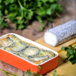 Be Chef - Clafoutis chèvre et fines herbes