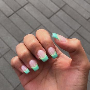 Varnish Lab - Full set acrylic get (with design) - Nail Salons Near Me - Playa Vista, California