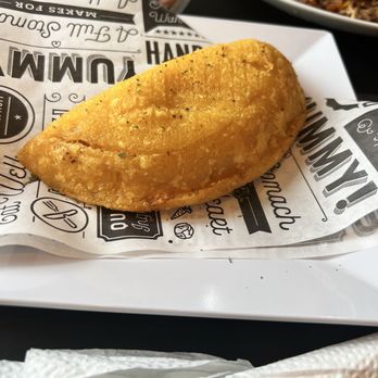 ZHAGA Coffee Shop - Colombian Empanadas- A savory chicken hand pie made with a light and fluffy corn crust. - Coffee & Tea Near Me - Lemoyne, Pennsylvania ZHAGA Coffee Shop - Colombian Empanadas- A savory chicken hand pie made with a light and fluffy corn crust. - Coffee & Tea Near Me - Lemoyne, Pennsylvania