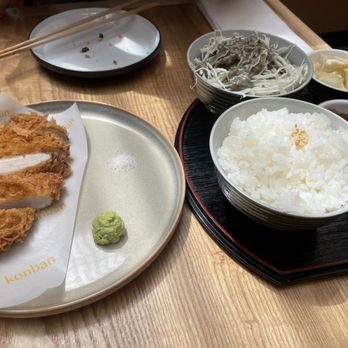 Konban - Pork Katsu with brunch add on - Izakaya Near Me - New York, New York