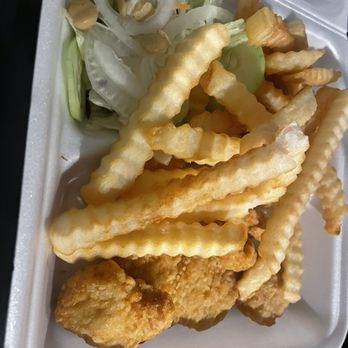 Khan Baba Halal - Kids meal chicken nuggets with fries. Nice and crisp! - Food Trucks Near Me - Spring, Texas Khan Baba Halal - Kids meal chicken nuggets with fries. Nice and crisp! - Food Trucks Near Me - Spring, Texas