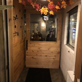 Mott St - Pretty cool entrance door.  For lack of better words, felt like entering a fancy farm house. - Asian Fusion Near Me - Chicago, Illinois