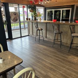 Bar area.