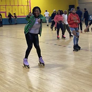 Bikes & Skates - Me trying out my new skates at the rink! - Skating Rinks Near Me - Capitol Heights, Maryland
